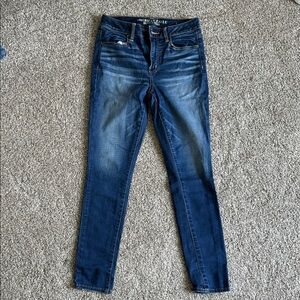 American Eagle Outfitters Blue Skinny Jeans Classic Style